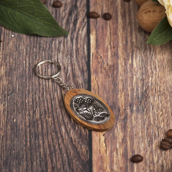 Брелок с гравюрой "Слоник", МИКС