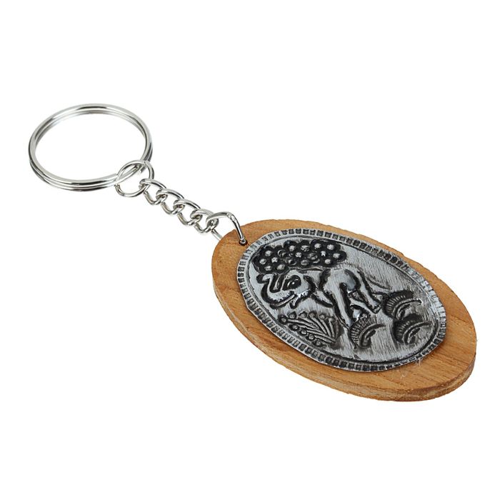 Брелок с гравюрой "Слоник", МИКС