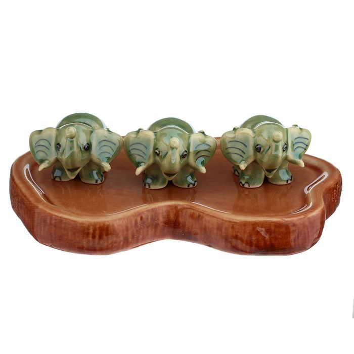 Сувенир "Слоники", набор 3 шт.