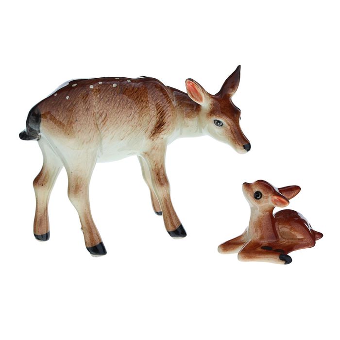 Сувенир "Семья оленей", набор 5 шт.