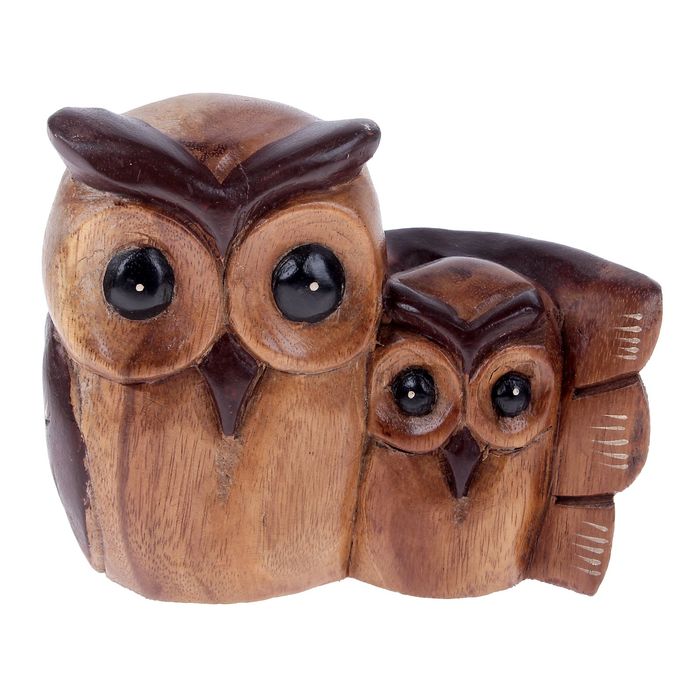 Сувенир "Сова с малышом"