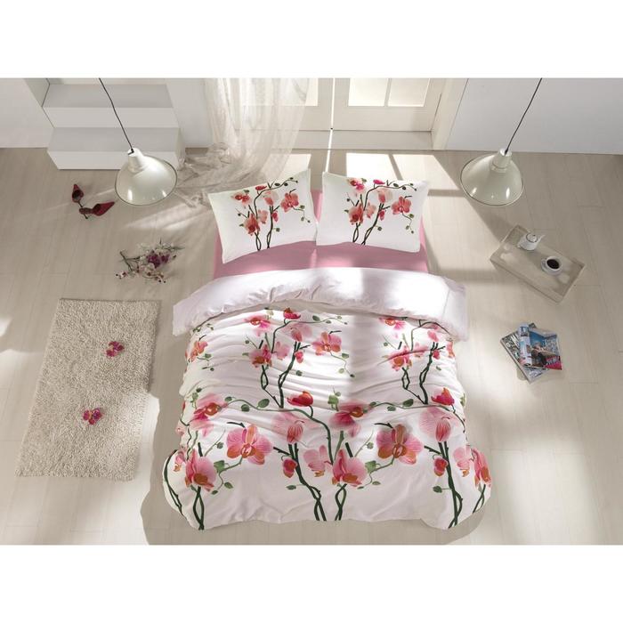 КПБ RANFORCE BLOOM 2 сп., размер 240х260, 200х220, 50х70-2 шт.. ранфорс 115 г/м2