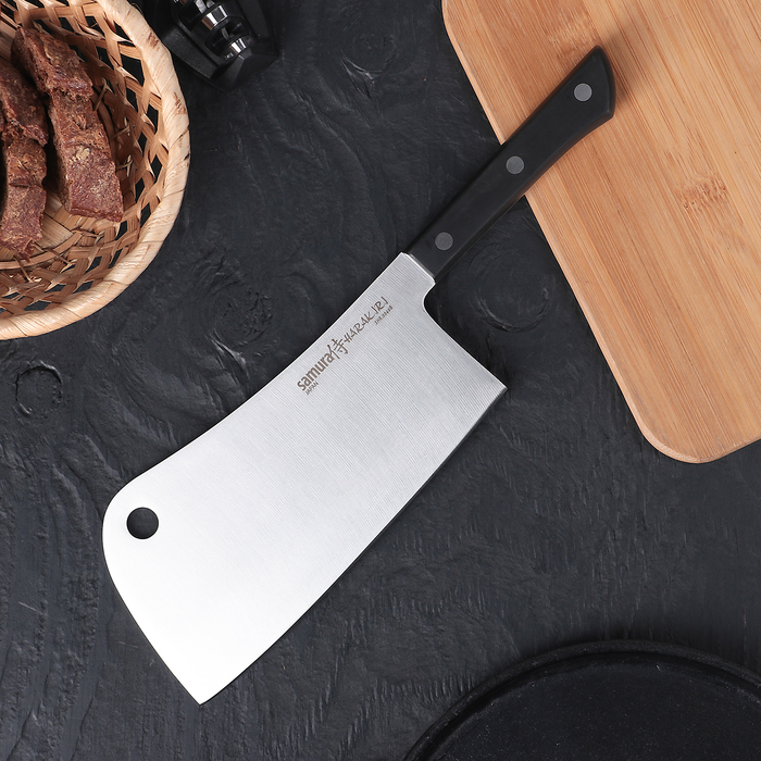 Топорик кухонный 18 см Harakiri, черная рукоять