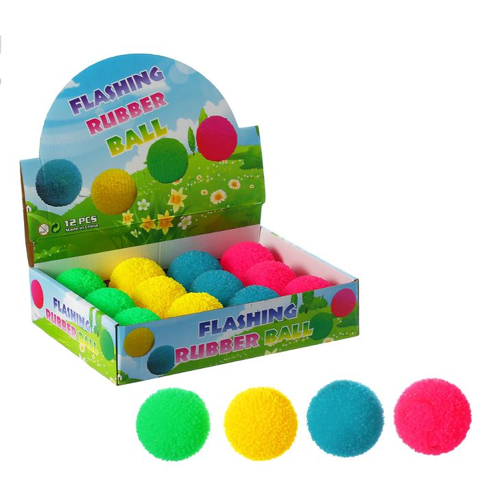 Мяч световой "Кругляш" 6 см, цвета МИКС