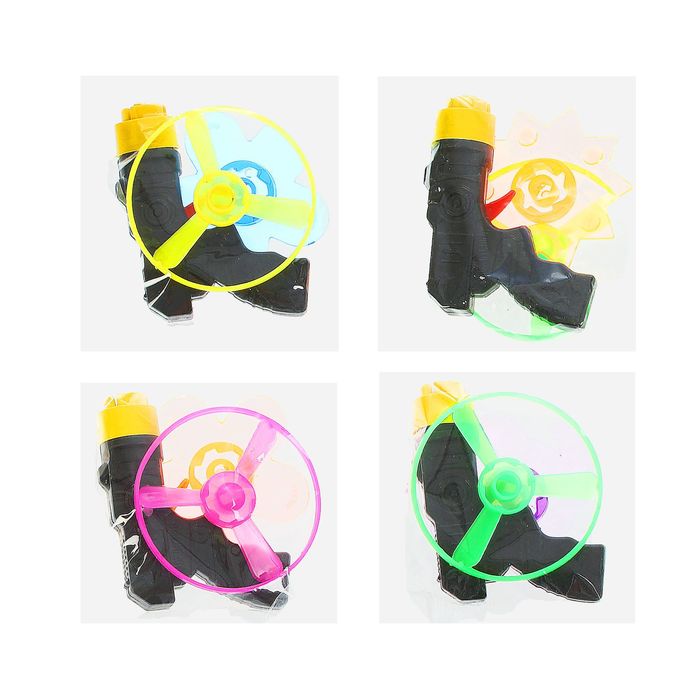 Вертушка "Пистолет" с волчком, цвета МИКС