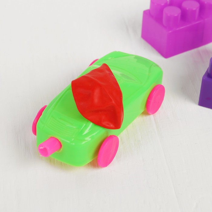 Стрелялка "Машинка" с шариком, цвета МИКС