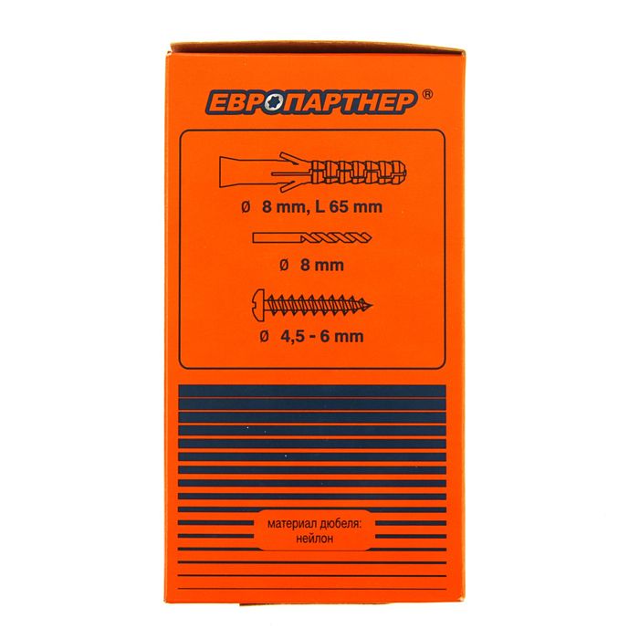 Дюбель PND-8L, нейлон, в упаковке 50 шт.