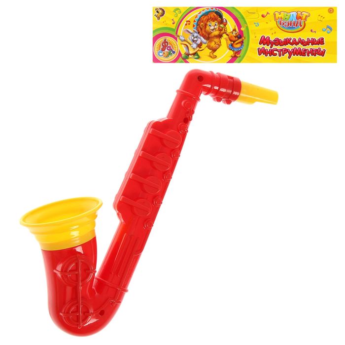 Игрушка музыкальная Мульт Бэнд "Саксофон", цвета МИКС