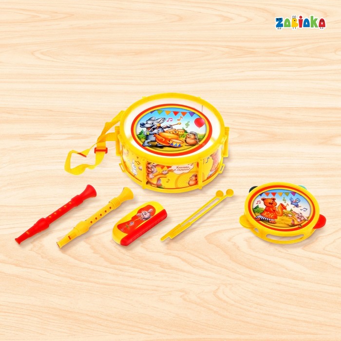 Набор музыкальных инструментов "Мульт Бэнд", 5 предметов