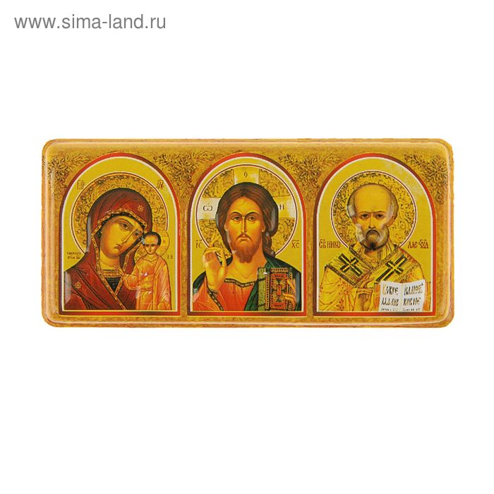 

Триптих в авто, объёмный,липкая лента