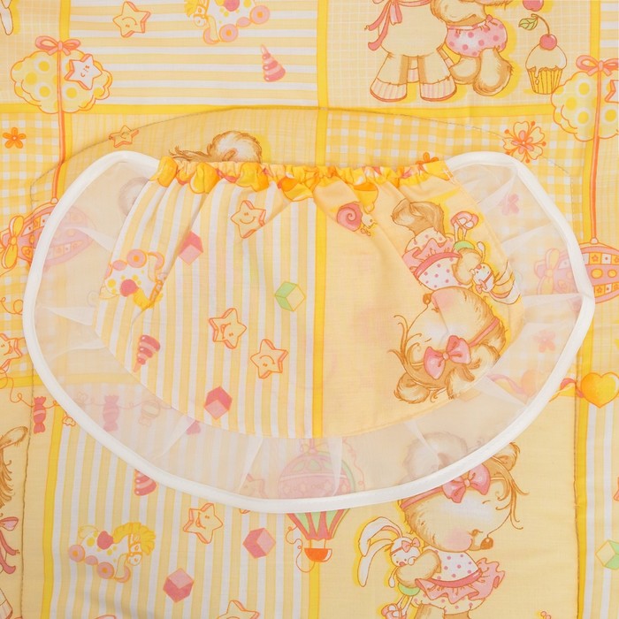 Комплект в кроватку (2 предмета), цвет бежевый микс 29.5