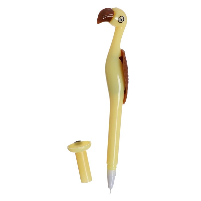 Ручка шариковая-прикол Фламинго МИКС