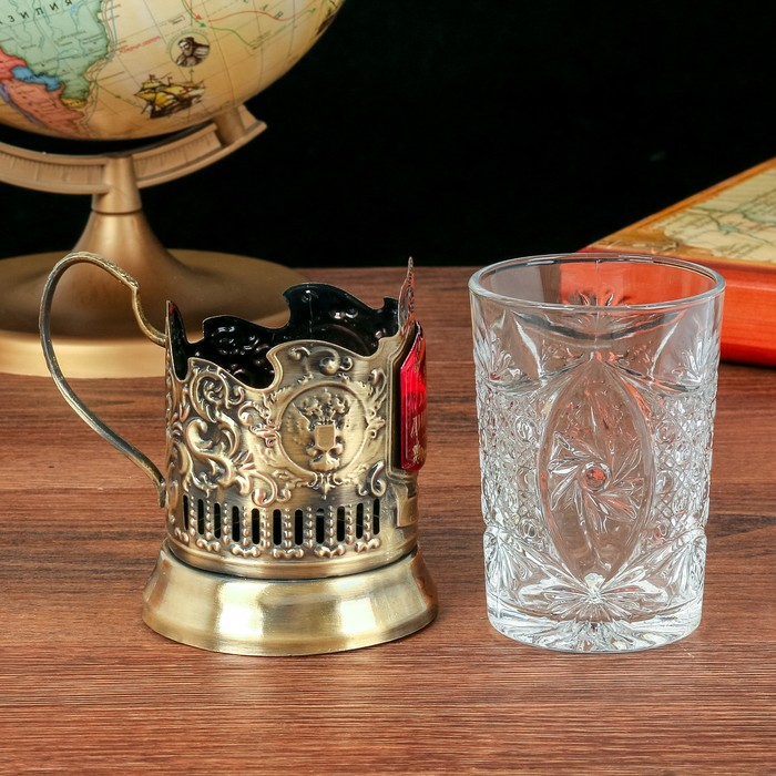 Подстаканник со стаканом "Лучший директор школы"