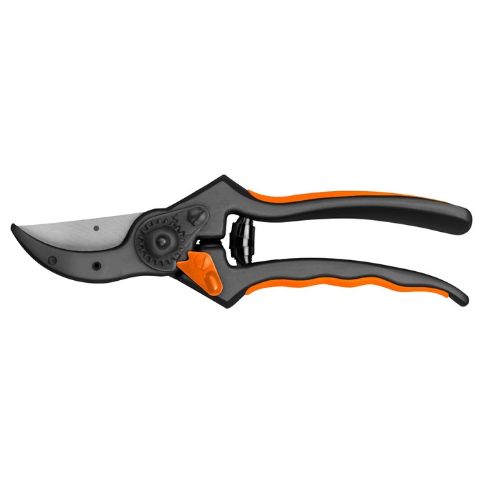 Секатор плоскостной, 7" (18 см), диаметр реза 25 мм, немецкий тип Spritz, пластиковые ручки