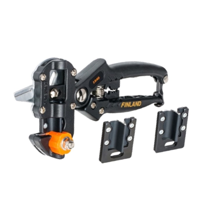 Секатор прививочный, 8.4" (21.5 см), пластиковые ручки, Finland 1540