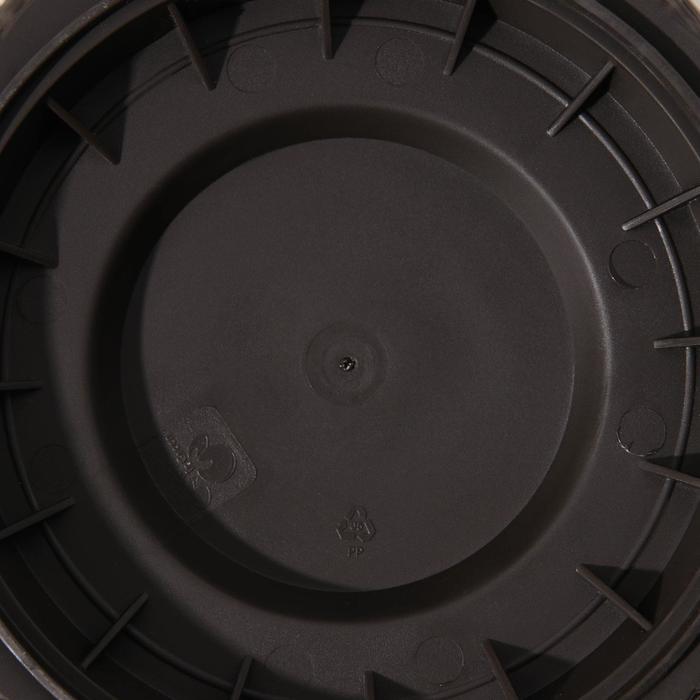 Кашпо 20 л напольное Ротанг, цвет венге