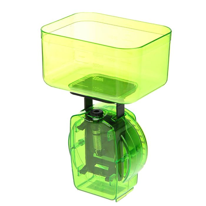 Весы кухонные механические HOMESTAR HS-3004М, до 1 кг, чаша 0.5 л, зеленые