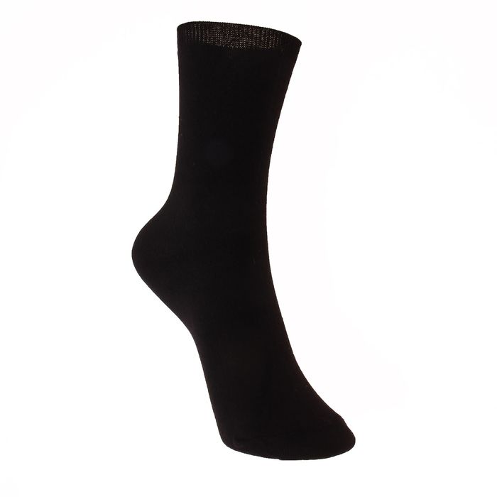 Носки детские, цвет чёрный, размер 20-22