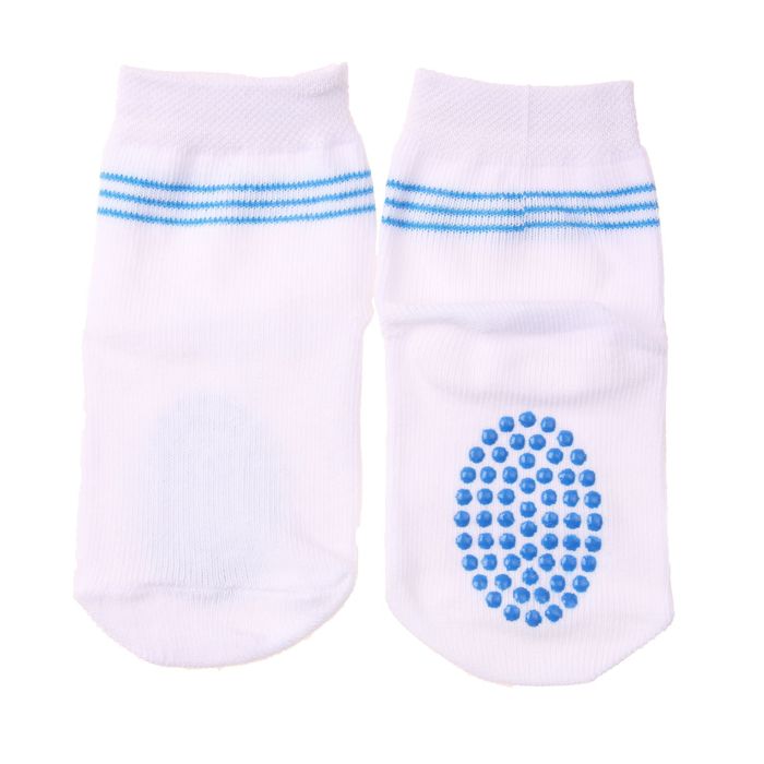 Носки детские со стопперами Р24 белый, р-р 10-12