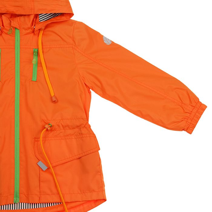 Ветровка для мальчика "Кевин", рост 116 см, цвет оранжевый 11-140