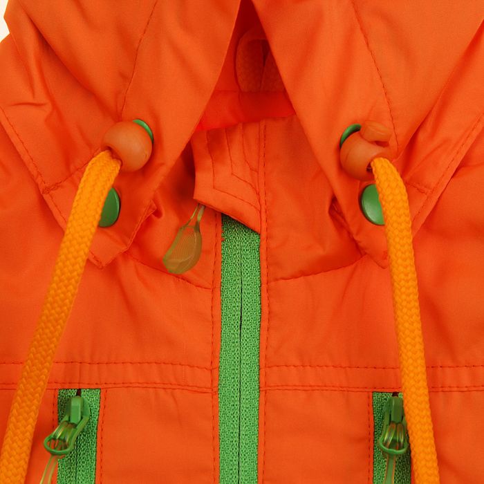 Ветровка для мальчика "Кевин", рост 128 см, цвет оранжевый 11-140