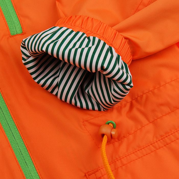 Ветровка для мальчика "Кевин", рост 128 см, цвет оранжевый 11-140