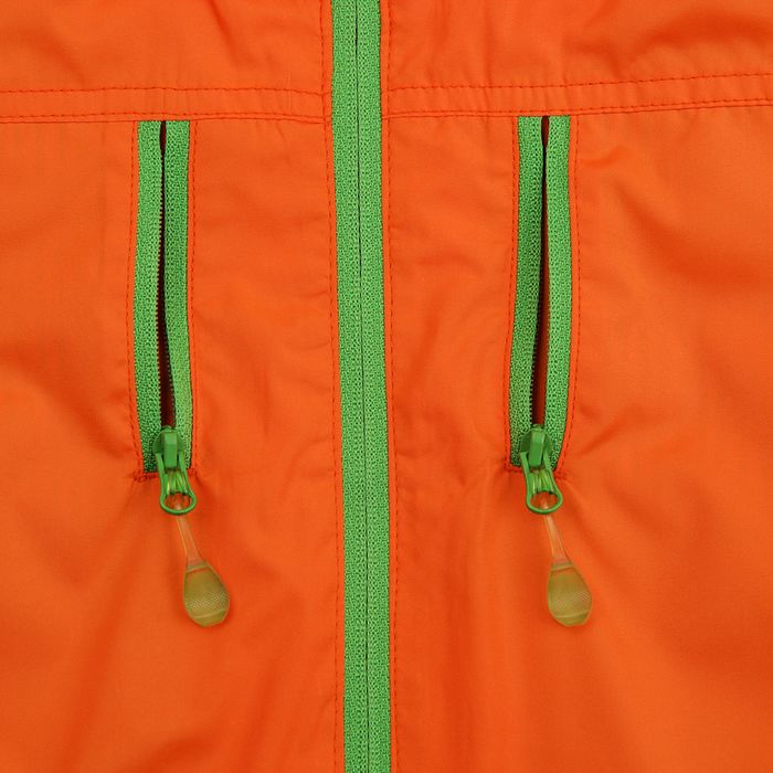 Ветровка для мальчика "Кевин", рост 128 см, цвет оранжевый 11-140