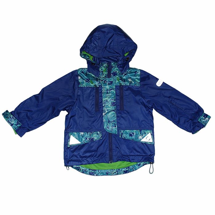 Ветровка для мальчика "Джордж", рост 110 см, цвет синий, принт голубой 11-132