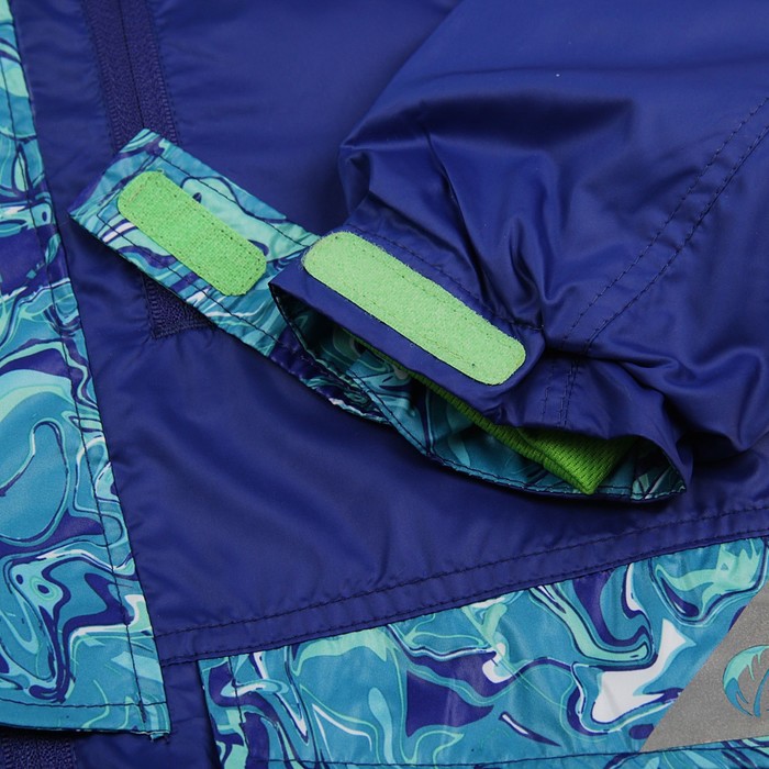 Ветровка для мальчика "Джордж", рост 110 см, цвет синий, принт голубой 11-132