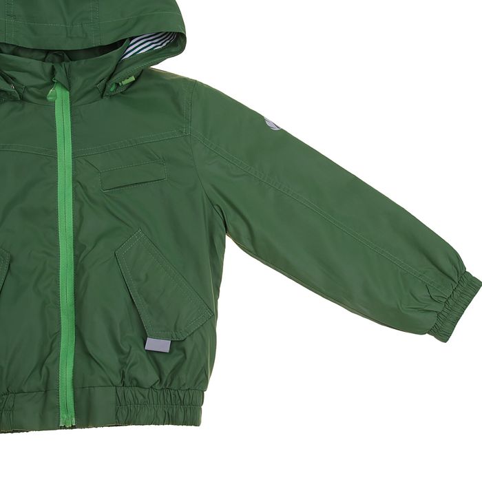 Ветровка для мальчика "Джон", рост 128 см, цвет зелёный 11-134/3