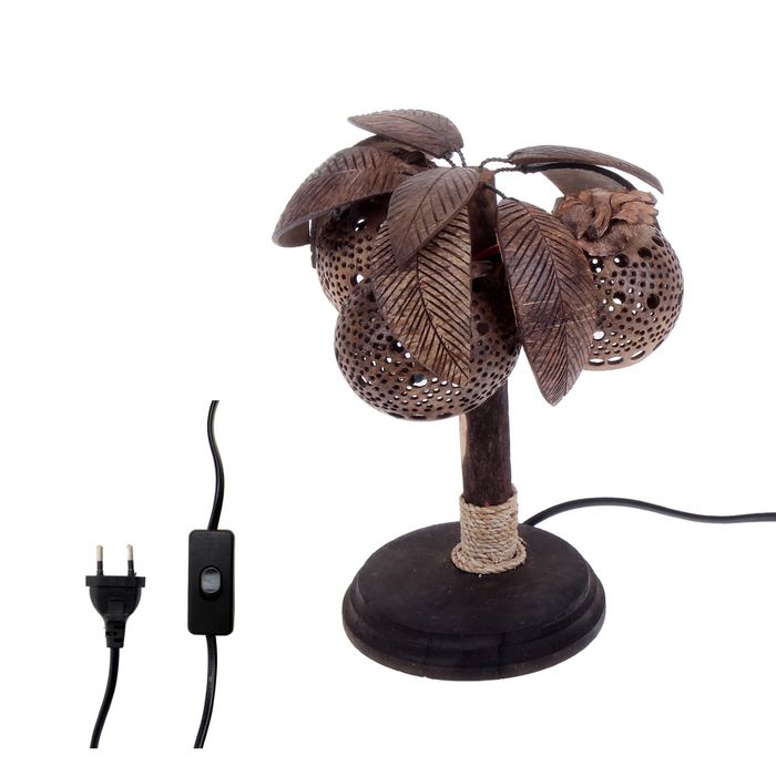 Светильник "Пальма с кокосами", 220V Е12