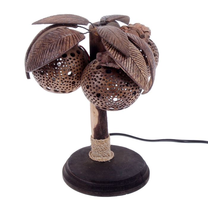 Светильник "Пальма с кокосами", 220V Е12