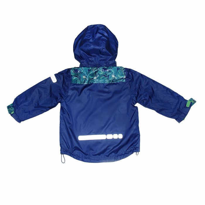 Ветровка для мальчика "Джордж", рост 122 см, цвет синий, принт голубой 11-132