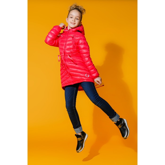 Куртка-парка для девочки "Каролина", рост 146 см, цвет розовый 21-151/3