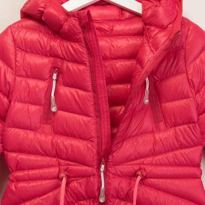 Куртка-парка для девочки "Каролина", рост 146 см, цвет розовый 21-151/3