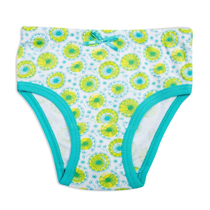 Трусы для девочки, рост 92 см (52), цвет бирюзовый