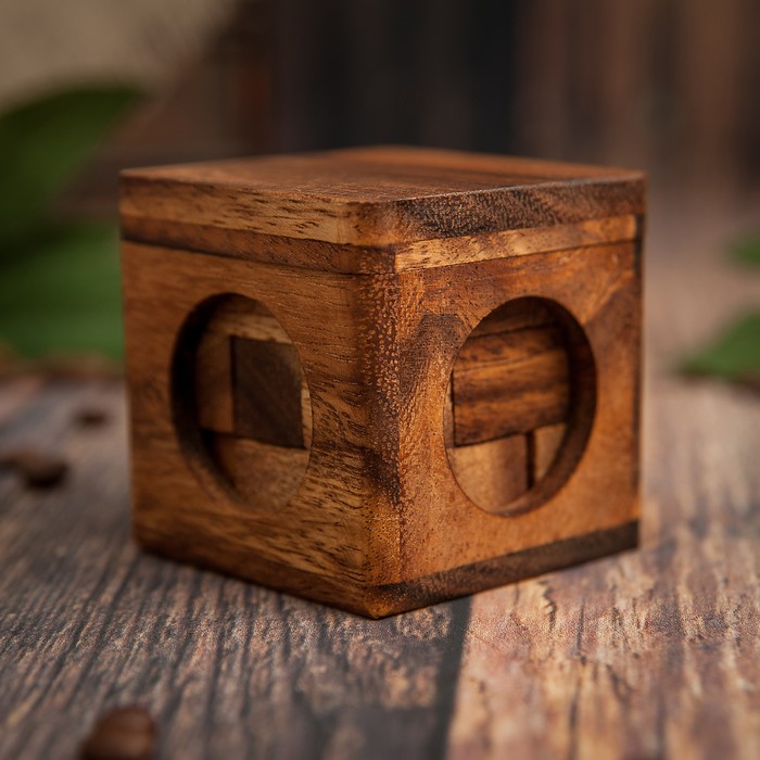 Головоломка "Куб", 8 частей, 1 коробка