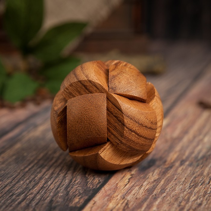 Головоломка "Шар", 6 частей