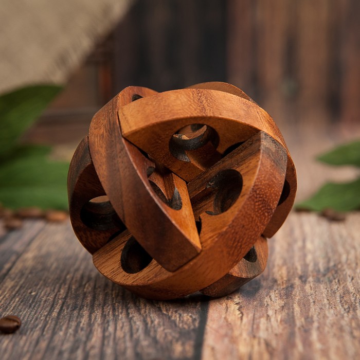 Головоломка "Сфера", 6 частей