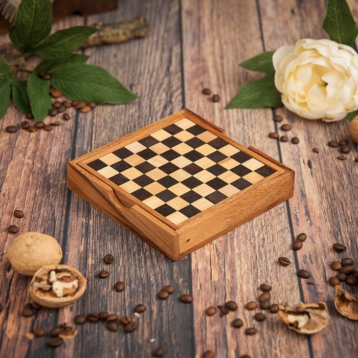 Головоломка "Шахматы", 12 частей