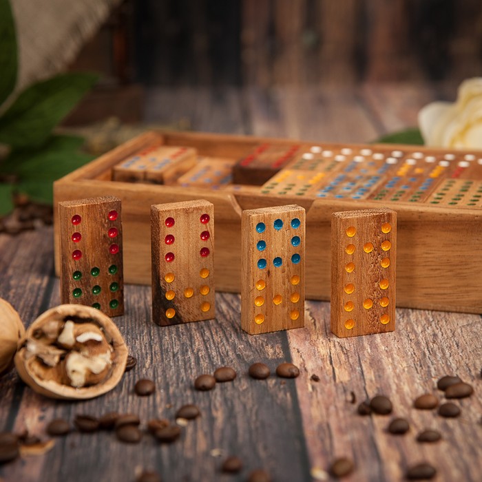 Настольные игра "Домино", 4х16х10 см
