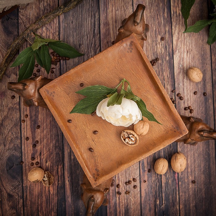 Блюдо "Четыре слоника"