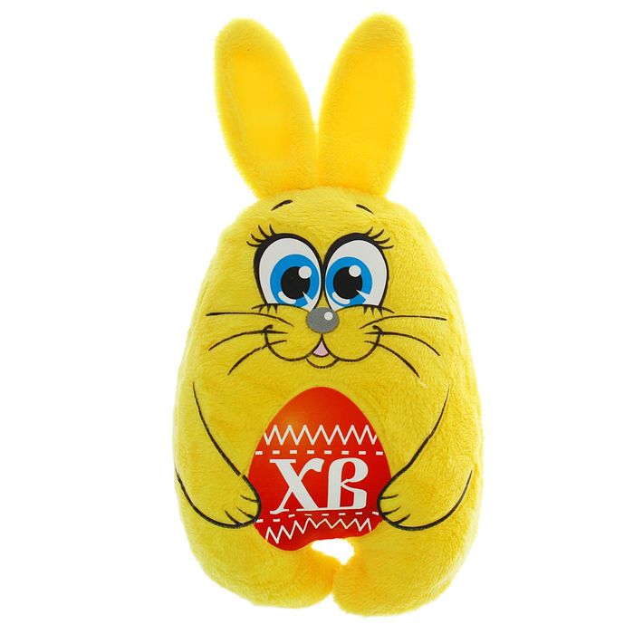 Мягкая игрушка-магнит "Христос Воскрес!", зайчик