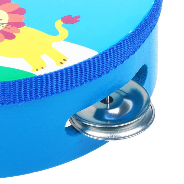 Игрушка музыкальная бубен " Африка"