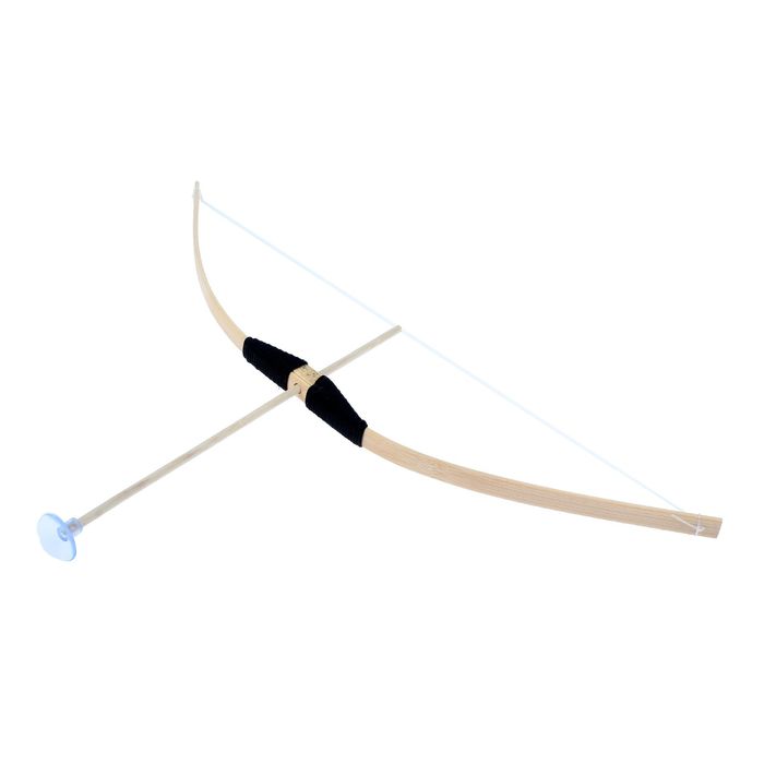 Лук большой, 3 стрелы с присосками, колчан