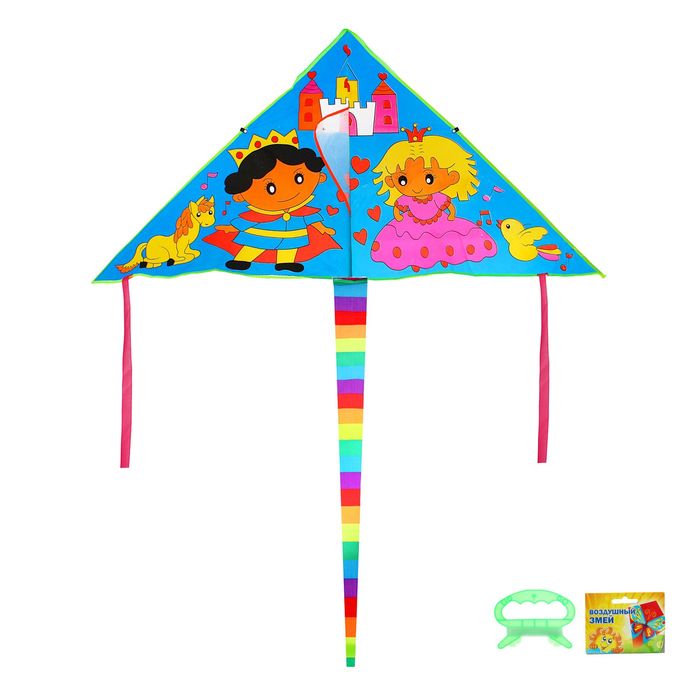 Воздушный змей "Принц и принцесса" с леской