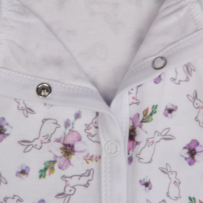 Комбинезон для девочки, рост 56 см (36), цвет белый