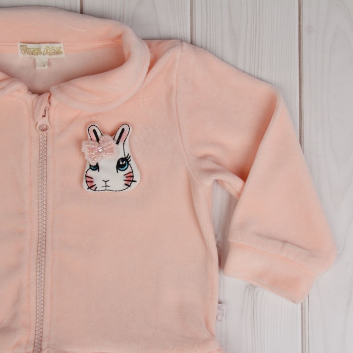 Комплект для девочки (джемпер, брюки), рост 80 см (48), цвет розовый