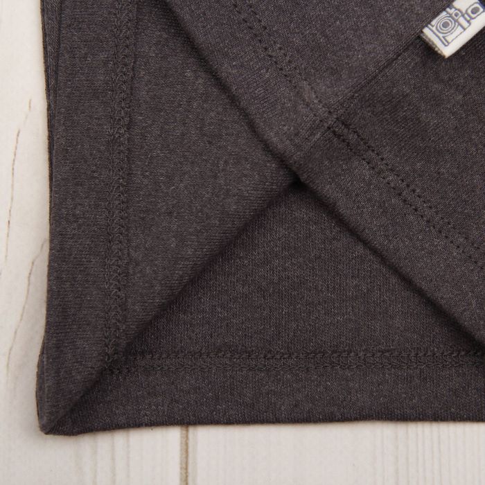 Футболка для мальчика, рост 74 см (44), цвет тёмно-серый меланж