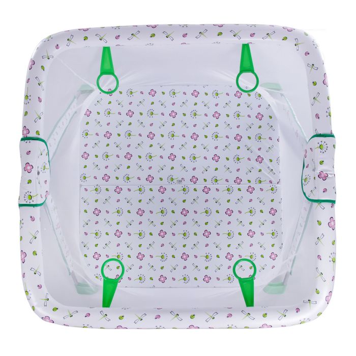 Манеж детский «Фея Книжка Экстра», цвет зелёный